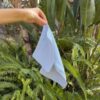 Burp Cloth - Cotton Cloud Blue - Medium Single Tone