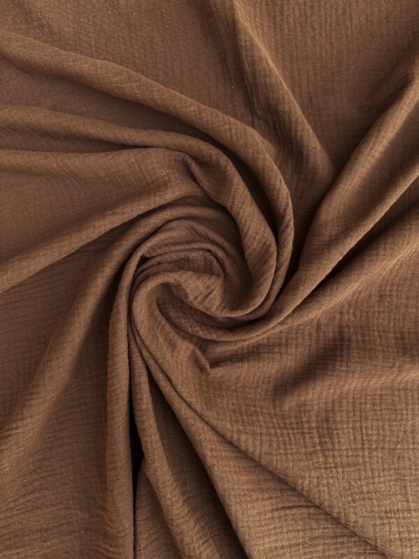 Brown Fabric Nursing Blanket - Teddy Bear Brown