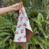 Brown TT L 1 Burp Cloth - Teddy Bear Brown