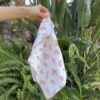 Burp Cloth - Pretty In Pink - Large Single Tone