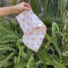 Burp Cloth - Pretty In Pink - Medium Single Tone