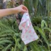 Burp Cloth - Pretty In Pink - Medium Single Tone