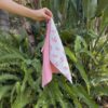 Pink TT L 3 Burp Cloth - Pretty In Pink