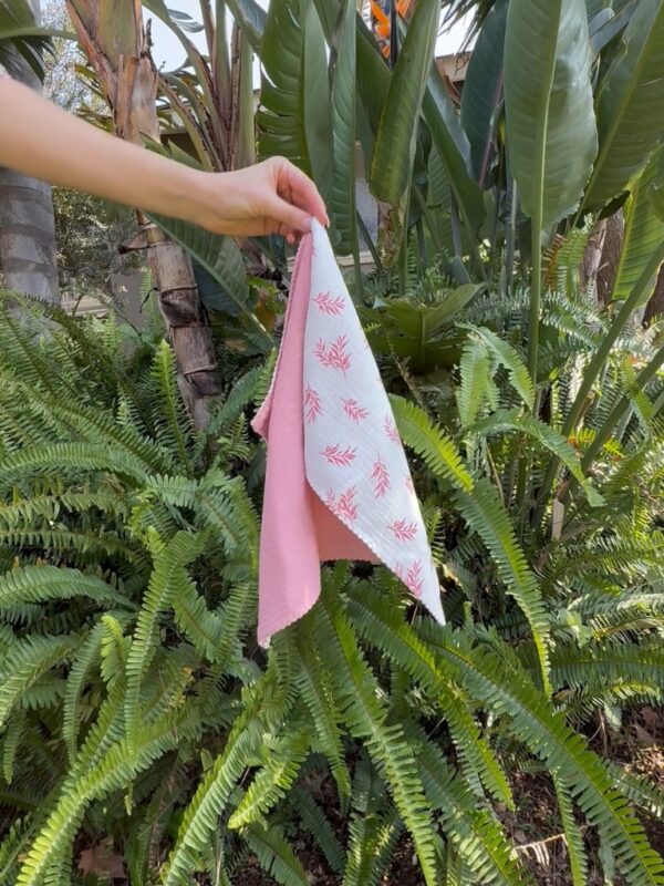 Pink TT L 3 Burp Cloth - Pretty In Pink