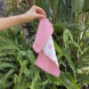 Pink TT M Burp Cloth - Pretty In Pink