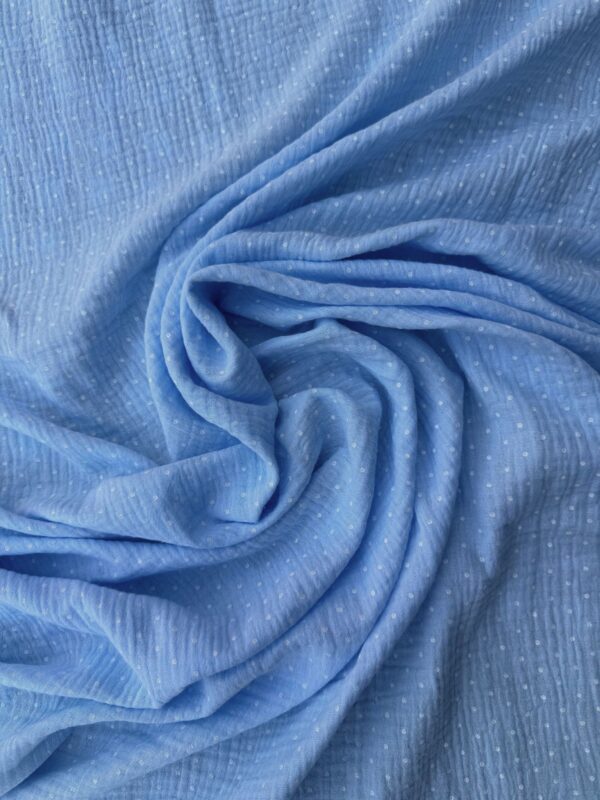 39 Nursing Blanket - Dotty Blue